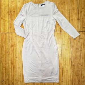Tan midi dress from VENUS